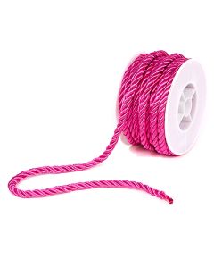 шнур плетёный (фуксия), Цвет: фуксия