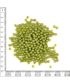 бусы перламутровые (оливковый), Цвет: оливковый