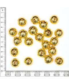 бусы металлизированые (золотой), Цвет: золотой