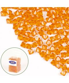 кристаллы "ромб" (янтарный), Цвет: янтарный
