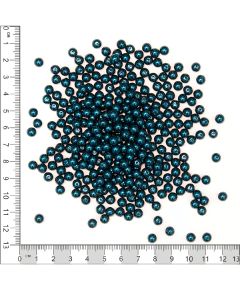 бусы перламутровые (синий), Цвет: синий