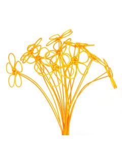 цветы на пике (ярко-оранжевый), Цвет: ярко-оранжевый