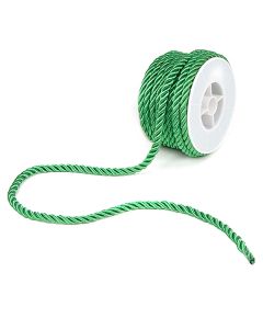 шнур плетёный (зелёный), Цвет: зелёный