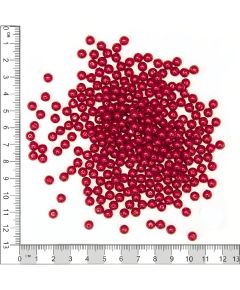 бусы перламутровые (светло-красный), Цвет: светло-красный