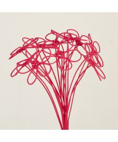 цветы на пике (розово-красный), Цвет: розово-красный