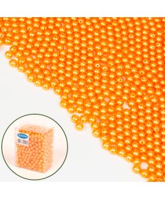 бусы перламутровые (оранжевый), Цвет: оранжевый