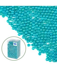 бусы перламутровые (ярко-бирюзовый), Цвет: ярко-бирюзовый