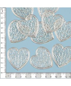 декор из металла "сердечко ажурное"