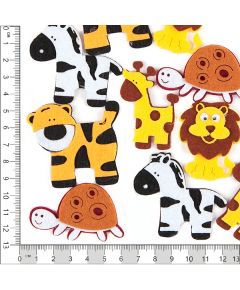 фетровый декор "зоопарк"