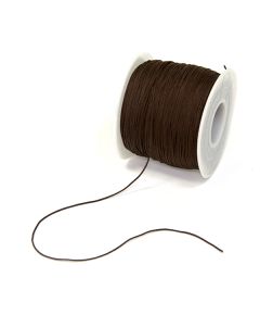 шнур для бижутерии (коричневый), Цвет: коричневый
