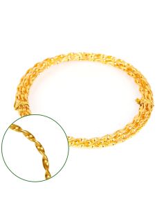 проволока "спираль" (золотой), Цвет: золотой