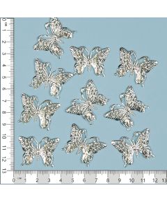 декор из металла "бабочка"