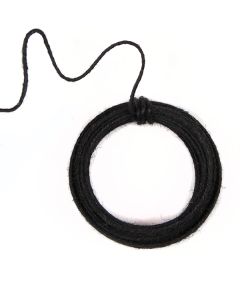 проволока "спираль" в оплётке (чёрный), Цвет: чёрный