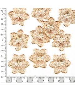 декор из металла "цветок"