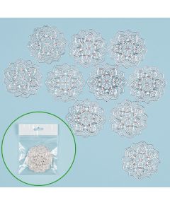 декор снежинка "звезда"