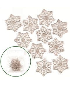 декор снежинка "роскошь"