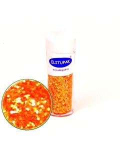 глиттер "голограмма" (оранжевый), Цвет: оранжевый