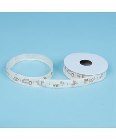 лента "cotton" с рисунком