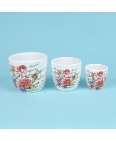 набор кашпо из 3 шт