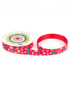 лента с рисунком "бабочки" (красный), Цвет: красный