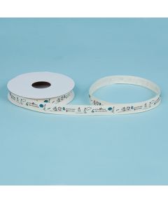 лента "cotton" с рисунком