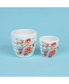 набор кашпо из 2 шт