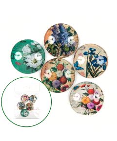 медальоны из стекла