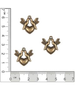 фурнитура металлическая "влюблённая пара"