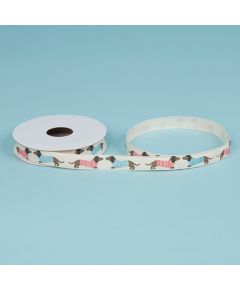 лента "cotton" с рисунком