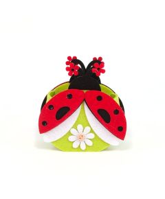 кашпо "божья коровка" (микс), Цвет: микс