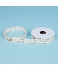 лента "cotton" с рисунком