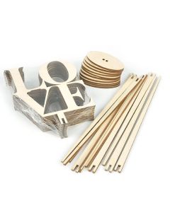 вставка-топпер "LOVE" (10 шт)