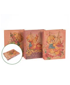 пакеты подарочные "мишки me to you" (1 шт)