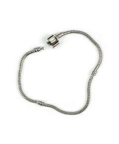 браслет металлический 19,5 см цвет: титан (1 шт.) (титан), Цвет: титан