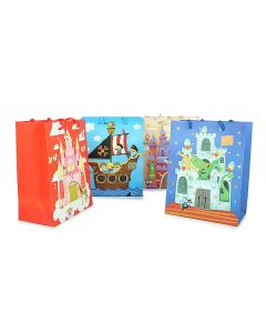 пакет подарочный "детские герои" 1 шт