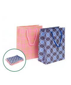 пакет подарочный "экстравагантная клетка" (1 шт)