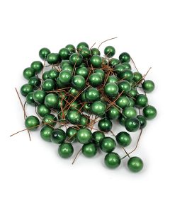 шарики жемчужные на пике (зелёный), Цвет: зелёный
