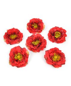 цветки английской розы (бордовый), Цвет: бордовый