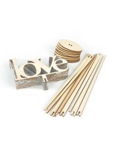 вставка-топпер "LOVE" (10 шт)