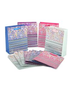 пакет подарочный "зигзаг"