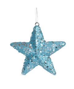 новогоднее украшение звезда