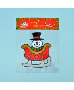 новогодний декор на стекло (1 шт)