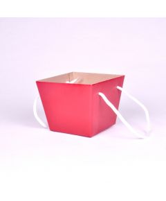 коробка для букетов (красный), Цвет: красный