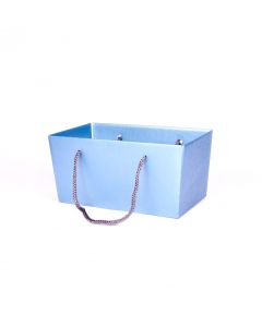 коробка для букетов "премиум" (сине-голубой), Цвет: сине-голубой