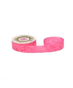 лента эмбо 3D "вензель" (ярко-розовый), Цвет: ярко-розовый