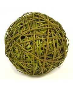 шар из лозы (зелёный), Цвет: зелёный