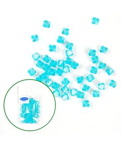 кристаллы "ромб" (бирюзовый), Цвет: бирюзовый