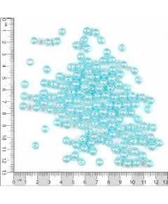 бусы перламутровые (бирюзовый), Цвет: бирюзовый