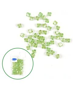 кристаллы "ромб" (зелёный), Цвет: зелёный