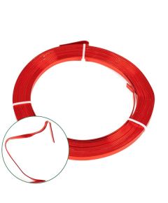 проволока бонсайная плоская (красный), Цвет: красный